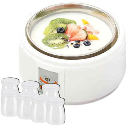 Macchina per Yogurt,Yogurt Yogurtiera Fatta in Casa,Macchina per Yogurt Multifunzionale,Macchina Yogurt Automatica,con 7 Tazze da Portata,Preparazione del Vino di Riso e del natto.