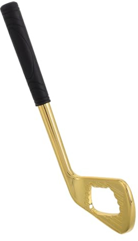 HEMOTON Abridor De Botellas De Barra De Golf Abrebotellas Apertura De Vinos Manual Puede Abridor Abrebotellas Para Cerveza Abreadores De Botellas De Vino Abrelatas Aleación De Zinc Dorado