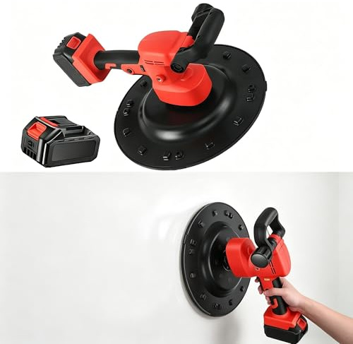 SBCGFY Cazzuola elettrica per calcestruzzo, 6 velocità, lucidatura e levigatura per Cemento, Malta, Gesso e Stucco.