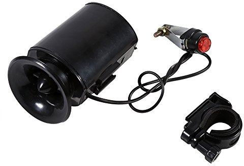 Bike Horn, Loud Sound, Electronic Bike Bell, Bicycle Accessories for Mountain & Road Bikes, for City Biking and Long-Distance Rides