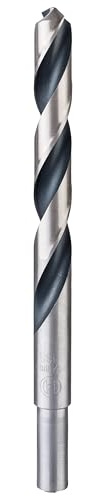 Bosch 1x Metal HSS-spiralborr med reducerat cylindriskt skaft (för Stål, Järnfria metaller, Ø 12,00 mm, Professional Tillbehör Borr/skruvdragare)