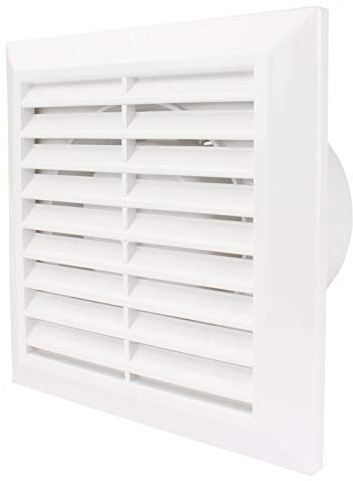 VONLIS Badlüfter Wandlüfter Ventilator Lüfter Nachlauf Standard Keller Garage WC Ø100 Bad Nachlauf/Timer