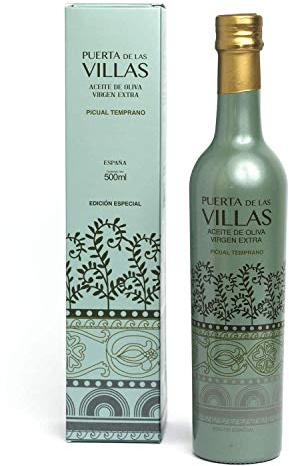 Gourmet Cazorla Aceite De Oliva Virgen Extra Puerta De Las Villas, Picual Temprano 500ml