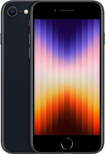 Apple iPhone SE 3rd Gen, 256GB, Midnight - Unlocked (Renewed)