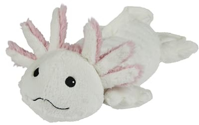 Warmies Plüsch Axolotl Mikrowellen-Erwärmbarer Gewichteter Teddy mit französischem Lavendelduft, heißer oder kalter Weizensack für kühle Entspannung und warme Linderung