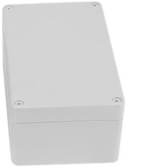 80x110x70 White Outdoor Junction Box IP65 Waterproof, Surface Mounted Outdoor Enclosures with Screws, for Camera, LED Strip, Road Sign Cable Connection