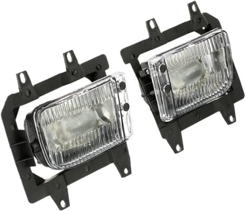 LYCREW Auto-Nebelscheinwerfer für BMW E30 318I 325I 325E 63171385945 63171385946, Linke/rechte Nebelscheinwerferbaugruppen, Autoteile
