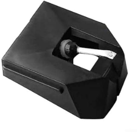 VMN95E Aguja de Repuesto para Tocadiscos Audio Technica AT-LP120X Compatible con Cartuchos de la Serie VM95 lápiz elíptico (Negro)