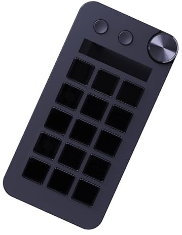 KHZen StreamDeck Visual Keyboards LCD Button 15Keys Button StreamDeck Customizeds Live Content Creation Controller For PC