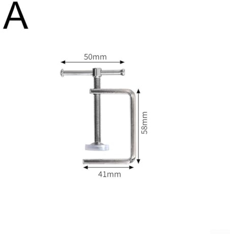 Serre-joint G pour bois et plastique Fixation et fixation (A)