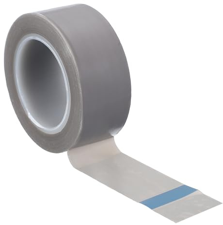 PATIKIL 1 x 33ft Heat Resistant Tape, High Temperature Tape PTFE Adhesive High Heat Tape Waterproof Smooth Surface for Vacuum Sealer Machine Insulation Protection, 0.13mm Thick, 1PCS