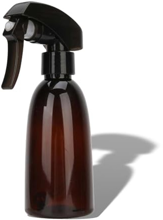 200ml Refillable Spray Bottle, Water Mister Trigger Sprayer Spray Kettle, Soft Hose Fine Mist Hairdressing Hair Salon Barbering Water Spray (1#)