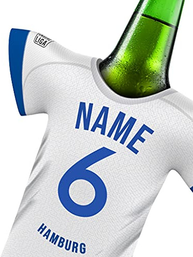 my fan shirt Trikot für Hamburg-Fans personalisierbar stylischer Trikotkühler | Jeder Schluck EIN Genuss | Offizielles Fußball Trikot by MYFANSHIRT.com