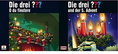 Die Drei ??? Adventskalender-O du Finstere & Die Drei ??? Der 5. Advent 3er Box [Audio-CD]