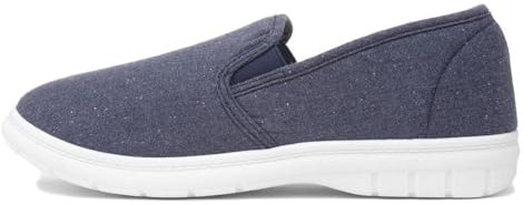 Hobos Baker Mens Navy Twin Gusset Canvas - Size 9 UK - Blue
