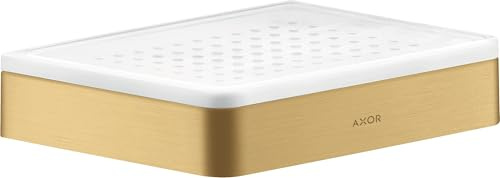 hansgrohe AXOR Universal Accessories Seifenschale/Ablage, 42803250, Farbe: Brushed Gold Optic