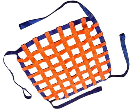 Hangendes Hebenetz - Flaches Nylonnetz, Anhängernetz, Schutznetz Garten, Cargonetz Heavy Duty, Für Treppenhebungsnetz, Frachtnetz, Anpassbar, Last 0,3-3,5 Tonnen ( Size : 4 X 4M/Mesh 20cm/Load 3.5t )