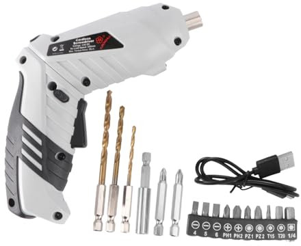 UPKOCH 10pièces Kit De Visseuse Électrique Rechargeable Ensemble Embouts Pour Perçage Et Vissage à Domicile Outil Portable Pour Bricolage Et Réparations Maison