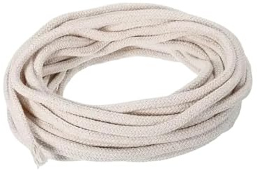 Drôle de soldat de l'armée verte Brûleur à mèche en coton rond 2/3/4/5/6/8 mm compatible avec lampe à alcool, torche, bouteille de vin, produit 5 m Soldats de l'armée verte(6mm)