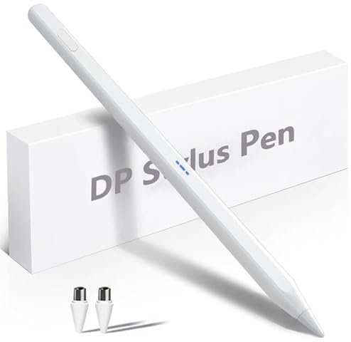 Stylus Pen for iPad 2018-2025, Fast Charge,Tilt Sensitivity, Active Pencil Compatible with iPad 6th-11th,Pad Pro 11/12.9/M4,Pad Air 3/4/5/M2/M3, Pad mini 5/6