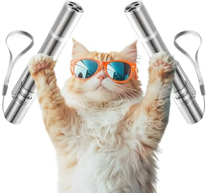FYNIGO Interaktiver Spielzeugstab für Indoor-Katzen(2 Stück)