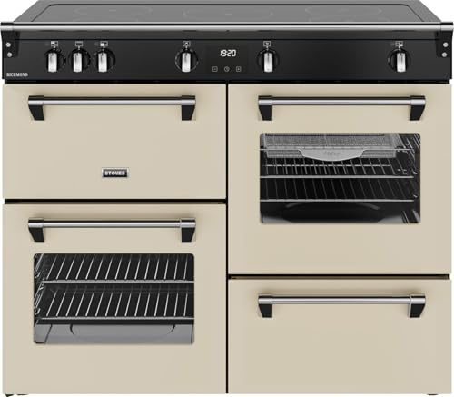 Stoves Richmond 110Ei TCH 110cm wide Electric Range Cooker with Induction Hob - Cream - A/A/A Rated