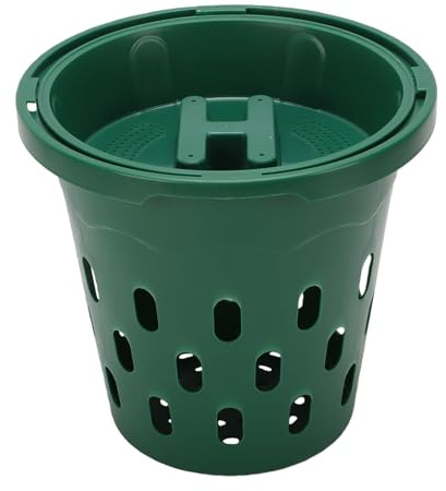 Haofy Composteur enterré 766 G PP Vermicompostage pour Plates-Bandes Cycle de Compostage Naturel de 2 à 3 Mois pour Les Petits Restes de Cuisine Familiale Utilisation Agricole en Plein (Green)