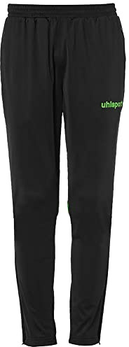 uhlsport STREAM 22 TRACK PANTS byxor, svart/fluo grön, S