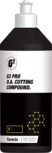 G3 Pro DA Cutting Compound 500ml (7500) – High-Cut Compound for DA Polishers, Removes Swirls, Scratches & Oxidation – Low Dust, No Fillers, Restores Dull Paintwork Permanently