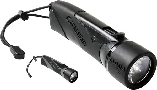 Cressi Lumia Torch- Torcia Subacquea disponibile in Versione Plus o Standard - Varie Colorazioni - Adulto Unisex