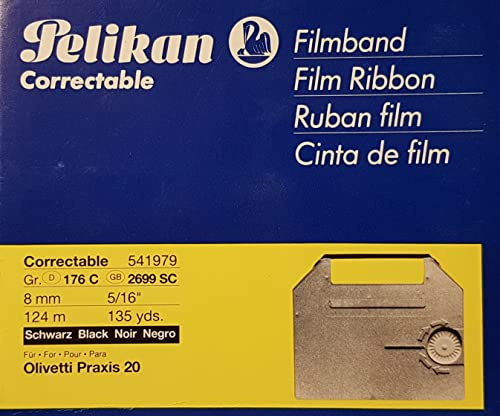 Pelikan 541979, Farbband Gr. 176 C für Olivetti Praxis 20, schwarz