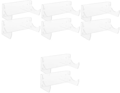 MAGICLULU 4 Juegos Soporte Para Rodillo Estanterias Almacenaje Percheros Ganchos Para Colgar Soportes Para Rodillos Soporte Para Alfileres Estante De Alfileres Acrílico 2 Piezas * 4