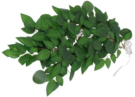 VOSAREA 1pc Fake Vine Hanging Decor Artificial Green Plant Rattan Wall Ornament for Wedding Party Home Decoration for Creating Natural Atmosphere Any Scene