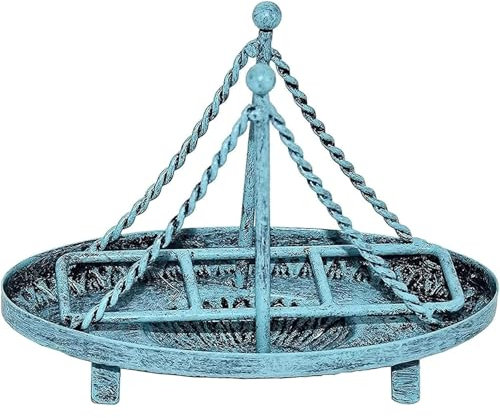 Blauer Metall-Serviettenhalter für Tisch, Messing-Cocktail-Serviettenhalter, dekorativer Serviettenhalter für Papierservietten, stilvolle Serviettenhalter, ideal für Küche, Esszimmer, Restaurant