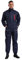 Miutii Men's Long Sleeve Dustproof Work Coveralls Wear-Resistant Work Uniforms One Piece Mechanics Overalls Navy Blue 5XL