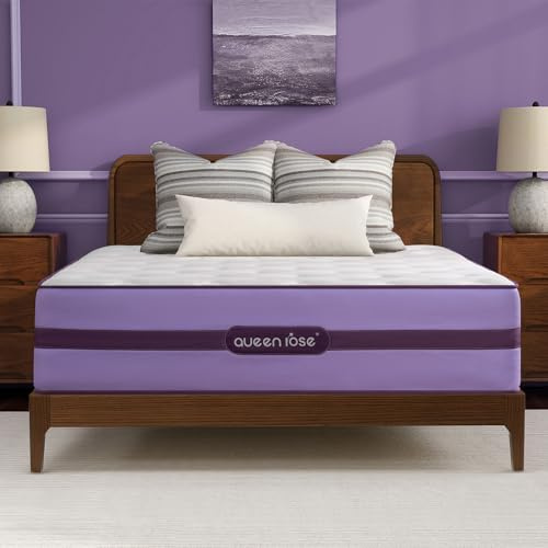 Plush Full Size Mattress, 12 Inch Hybrid Mattress Full, 5-zone Contouring Comfort for Pressure Relief, Hotel-style Soft Pillowtop with Breathable Gel-Memory Foam & Individual Wrapped Serene Spring
