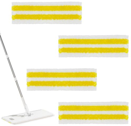 Leyrens Set di 4 Panni in Microfibra, panni di ricambio, Compatibile con i pulitori a vapore SC1, SC2, SC3, SC4 e SC5, Accessori per la pulizia, è Adatto per Un'Ampia Gamma di Pulizie Dei Pavimenti