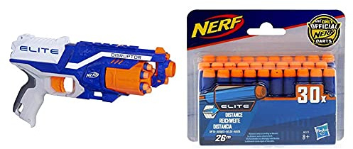 Nerf Elite Disruptor Avec 30 Flèches Officielles