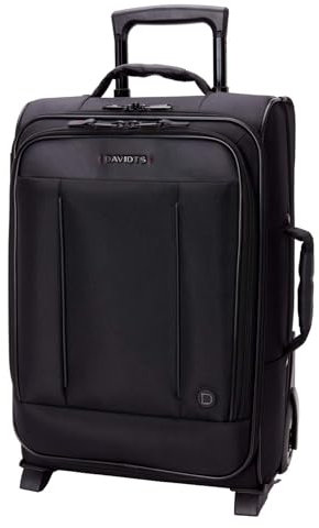 Bowatex Business Handgepäck Laptopkoffer Reisekoffer Trolley Koffer 54cm Schwarz