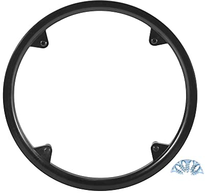X AUTOHAUX 48 Teeth 12cm Bicycle Crankset Chain Wheel Cover Protector Black