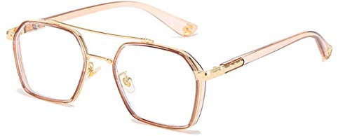 Brille mit Blaulichtfilter Brille Durchsichtig für Damen Herren Anti Ohne Stärke Entspiegelt Schutzbrille gegen Kopfschmerzen Computer Laptop Gaming Brille