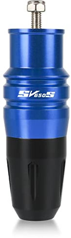 LHSM Rahmengleiter Für Suzuki SV650S 1999-2012 Motorrad Motorabdeckung Rahmen Slider Fallschutz Crash Pad Protector Für Suzuki SV 650 S 2000 2001 2002 2003 (Color : Blue)