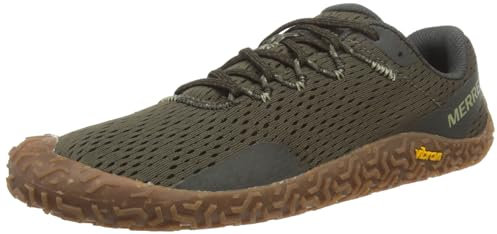 Merrell Herren Vapor Glove 6 - Olive Sneaker, Olivgrün, 43 EU