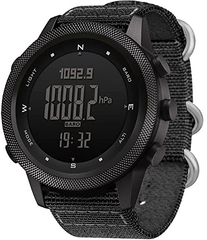 NORTH EDGE APACHE-46 Orologi Sportivi Digitali da Uomo Orologi Militari con Bussola Temperatura Passi Tracker Sport Orologi Tattici di Sopravvivenza