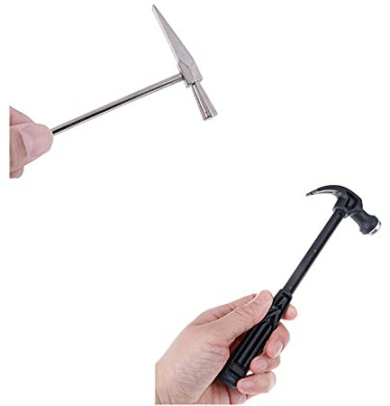 Générique Mini Griffe Marteau Travail du bois Nail Puncher Metal Hammer/Petit Marteau de fer Réparation de montre d' outils à main d' urgence Évasion