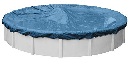 Robelle 3612-4K Pool Cover for Winter, Economy with 4 ft. Overlap, 12 ft Above Ground Pools