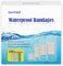 Ourmed Waterproof Plasters - Holds up to 48 Hours, Clear Adhesive Plasters Stays on Skin in The Bath, Shower or Pool, First-Aid Wound Care, Fingers, Knees and Heels, 100 Count