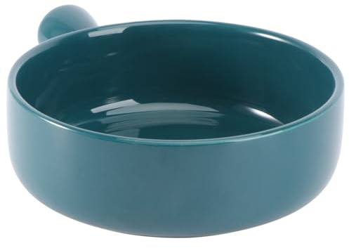 PHENOFICE Padella in Materiale Refrattario con Manico Singolo, Ciotola per Noodles e Insalatiera Piccola, Pentola da Cucina per Uso Domestico e Colazione