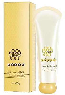 Honey-PEEl off Face Masks,HONEY T-EarIngs Mask PEEL,P-eelS Mask for Blackheads and Pores,Deep Clean Tearings M-asks, HOnEys TeaRIngs M-ask PeeLs M-SKs Dead Skin Clean Pores Shrink (1 pcs)