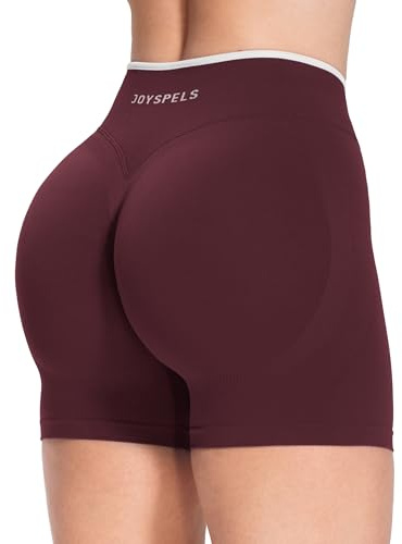 JOYSPELS Gym Shorts for Women UK Seamless Scrunch Bums Booty High Waist Cycling Yoga Ladies Workout Activewear Shorts